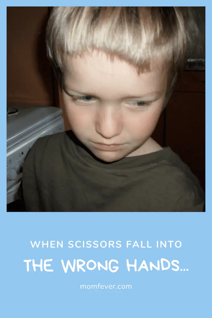 When scissors fall into the wrong hands...